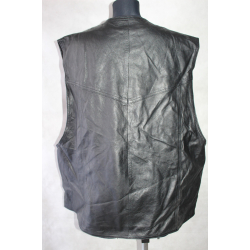 KAMIZELKA MOTOCYKLOWA SKÓRA rozm. 3XL